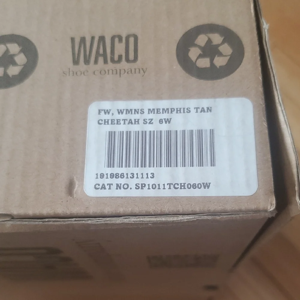 Women's Leopard and Tan Wedge Sandals - Picture 10 of 10